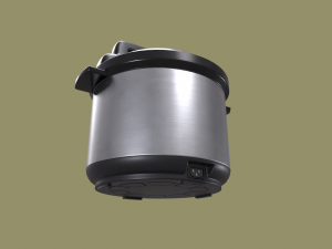 pressure cooker Model 3D