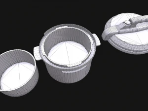 pressure cooker 3D Model