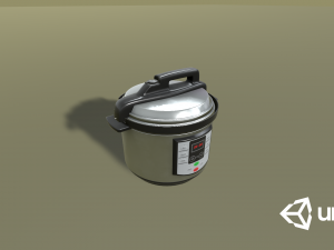 pressure cooker Model 3D