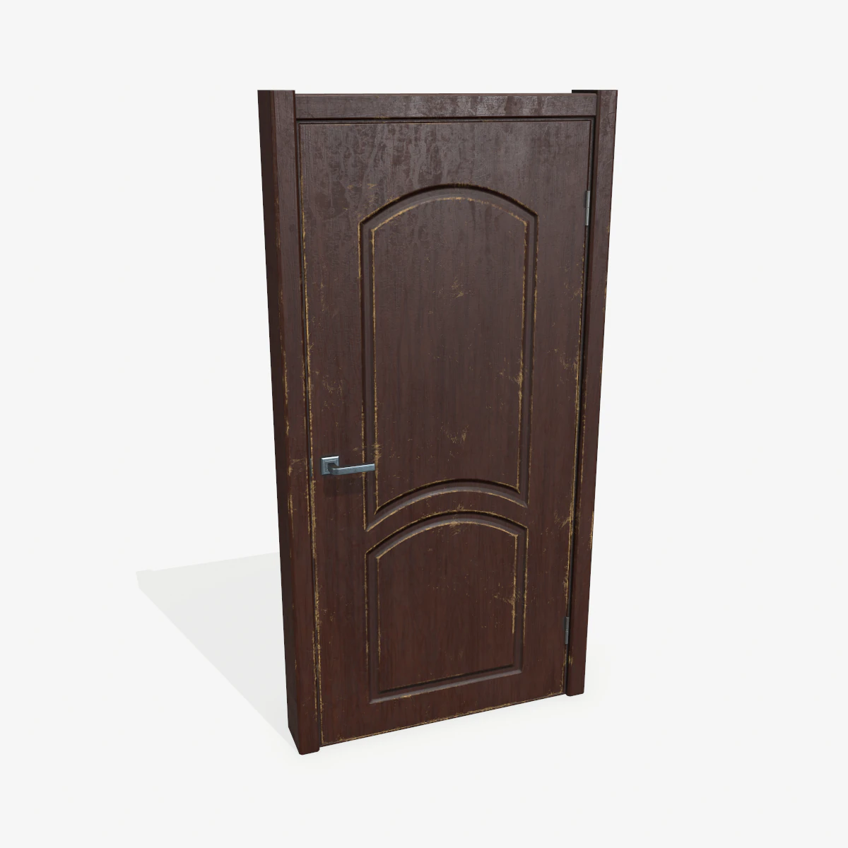 pintu tua Model 3D .c4d .max .obj .3ds .fbx .stl .blend 