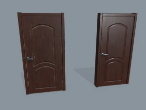 pintu tua Model 3D