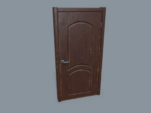 pintu tua Model 3D