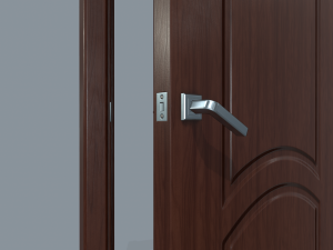 old door Modello 3D