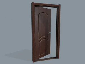 pintu tua Model 3D