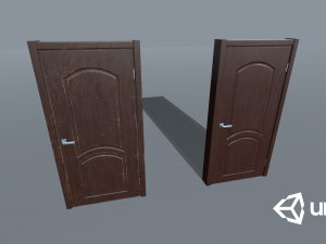 old door Modello 3D