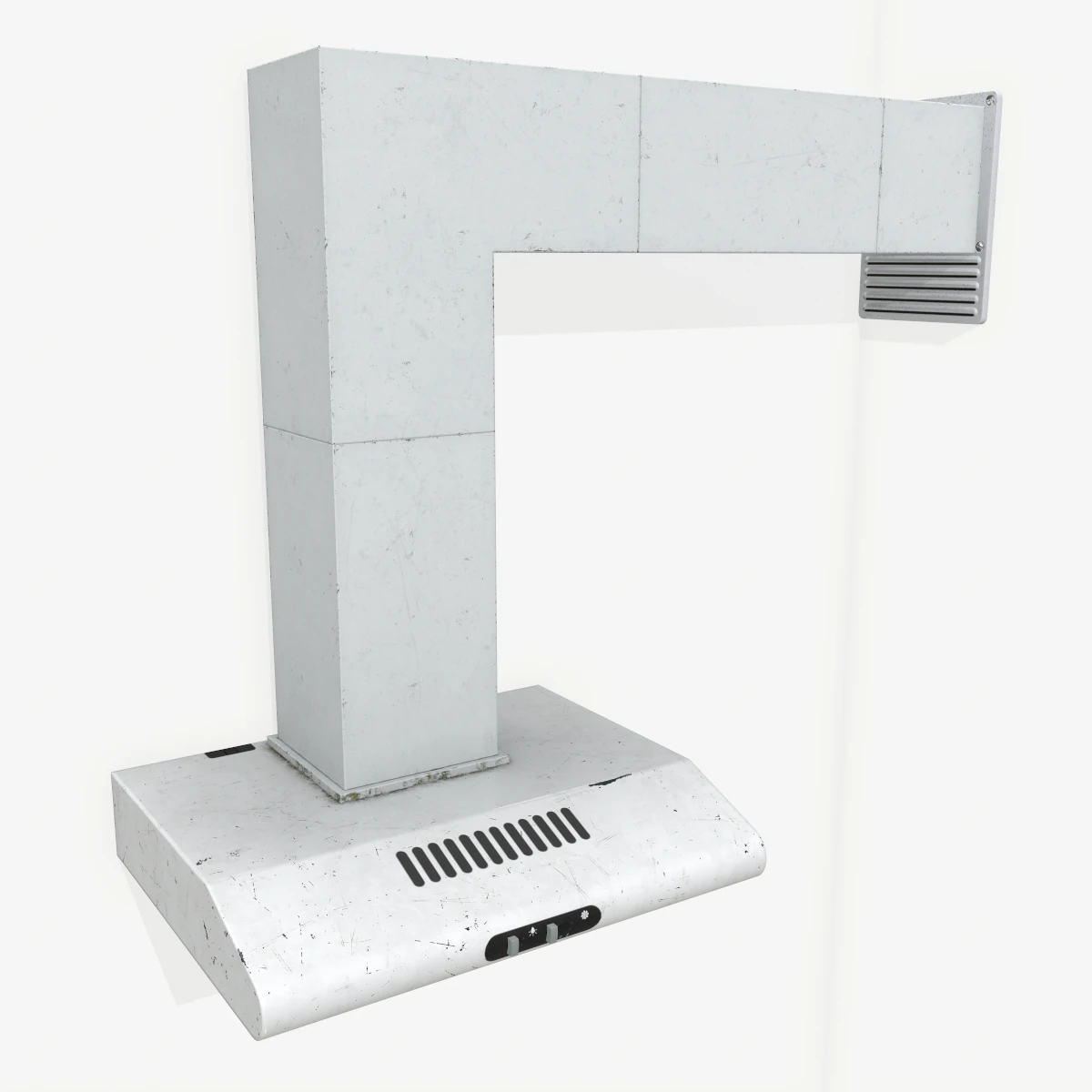 extractor hood 3D Model .c4d .max .obj .3ds .fbx .stl .blend 
