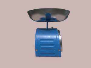 kitchen scales 3D 모델