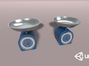 kitchen scales 3D 모델