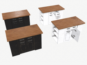 kitchen island 3D Model