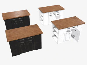 isola della cucina Modello 3D