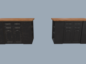 kitchen island Modelo 3D