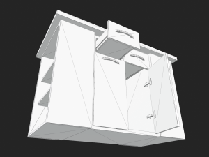 kitchen island Modelo 3D