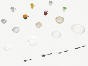 tableware 3D 모델