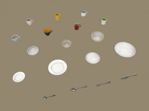 tableware 3D Model