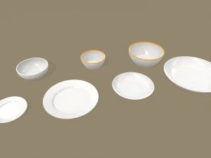 tableware 3D Model