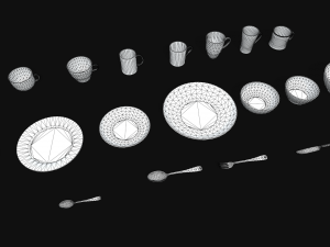 tableware Model 3D