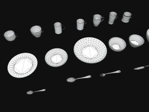 tableware 3D Model