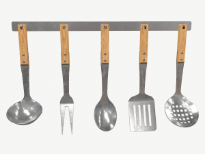 kitchen utensils 3D Model