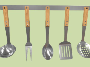 kitchen utensils 3D Model