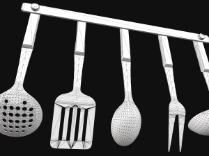 kitchen utensils Modelo 3D