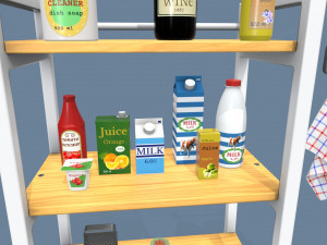 kitchen accessories 3D Model