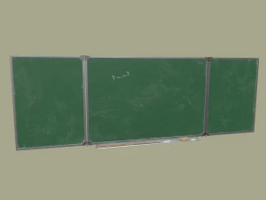 chalkboard 3D Model
