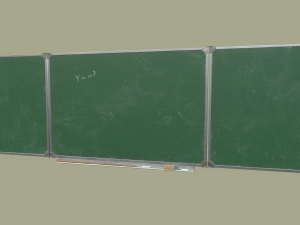 chalkboard Modello 3D