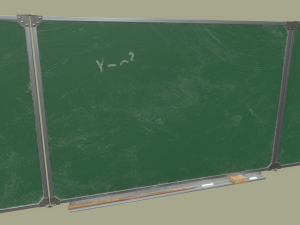 chalkboard Modello 3D