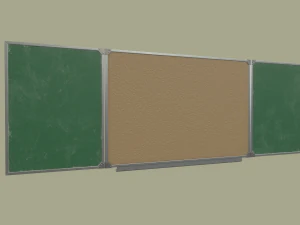 chalkboard 3D Model
