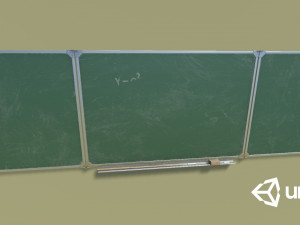 chalkboard Modello 3D