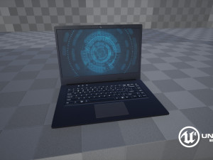 laptop Modèle 3D