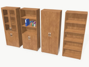 bookcases 3D 모델