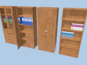 bookcases 3D Model