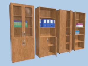 bookcases 3D 模型