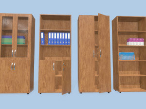 bookcases 3D 模型