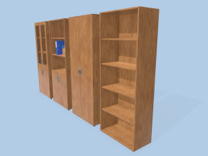 bookcases 3D 模型