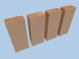bookcases 3D 模型