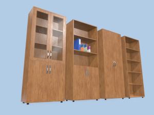 bookcases 3D 模型