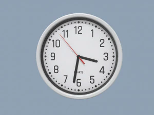 wall clock 3D Model