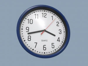 wall clock 3D Model