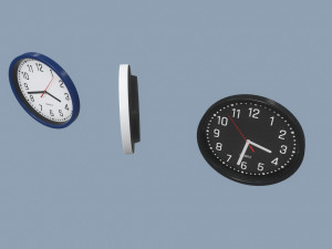 wall clock 3Dモデル