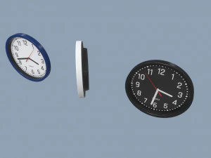 wall clock 3D Model