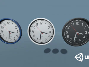 wall clock 3D Model