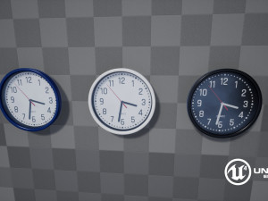 wall clock 3Dモデル