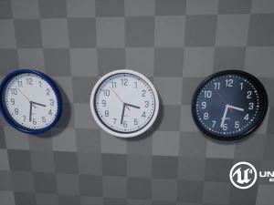 wall clock 3D Model