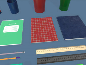 stationery 3D 모델