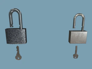 pacote de cadeados Modelo 3D