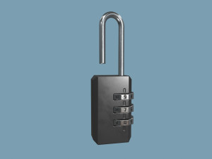 padlocks pack 3D Model