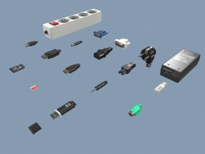 connectors 3Dモデル