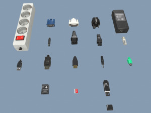 connectors 3Dモデル